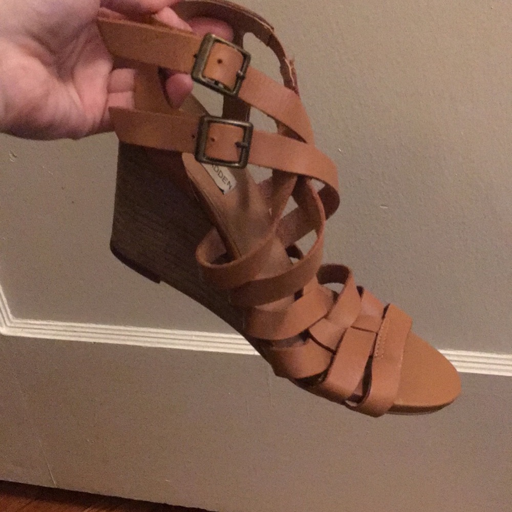 Steve Madden Tan 7.5 Heels